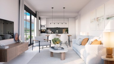 Prodej 2ložnicového apartmánu – Marbella / Casares Costa – Bliss Homes.