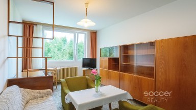 Pronájem bytu 2+kk/S, 45 m2, Praha 8 - Kobylisy, ul. Šimůnkova.