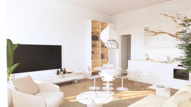 Prodej bytu 2+kk, 66 m2, ulice Pobřežní, Praha 8 - Karlín. 