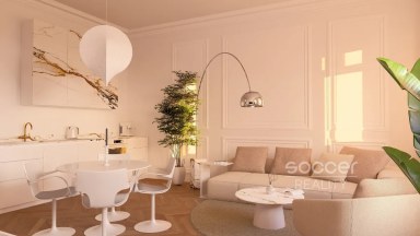 Prodej bytu 2+kk, 66 m2, ulice Pobřežní, Praha 8 - Karlín. 