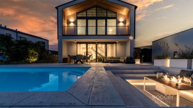 Prodej luxusního rodinného domu, 6+kk/T/L/G, Předboj.