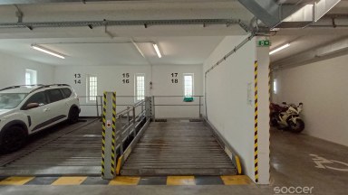 Prodej garážového stání v ulici Přeštická, Praha - Hostivař. 