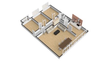 Pronájem krásného bytu 4+kk/B/PS,107 m2, Praha  5 - Smíchov, ul. Ostrovského.