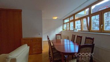 Pronájem krásného bytu 4+kk/B/PS,107 m2, Praha  5 - Smíchov, ul. Ostrovského.