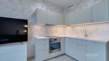 Pronájem bytu 1+kk, 31,7 m², ul. Malkovského, Praha 9 – Letňany