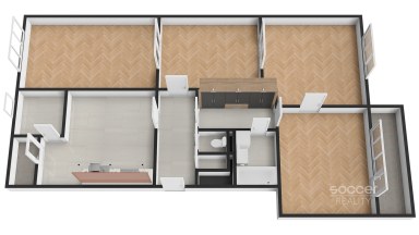 Prodej bytu 4+1/2xL, 107,7 m2, ulice Patočkova, Praha 6 - Střešovice