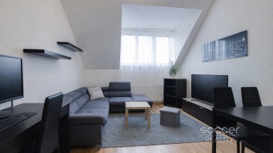 Pronájem bytu 3+kk/zahrádka/sklep, 62,3 + 34,5 + 3 m² – Brandýs nad Labem, ul. Na Kopečku
