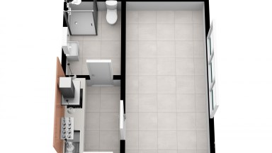 Pronájem nebytového prostoru - bytu,  20 m2, Praha 9 - Horní Počernice.